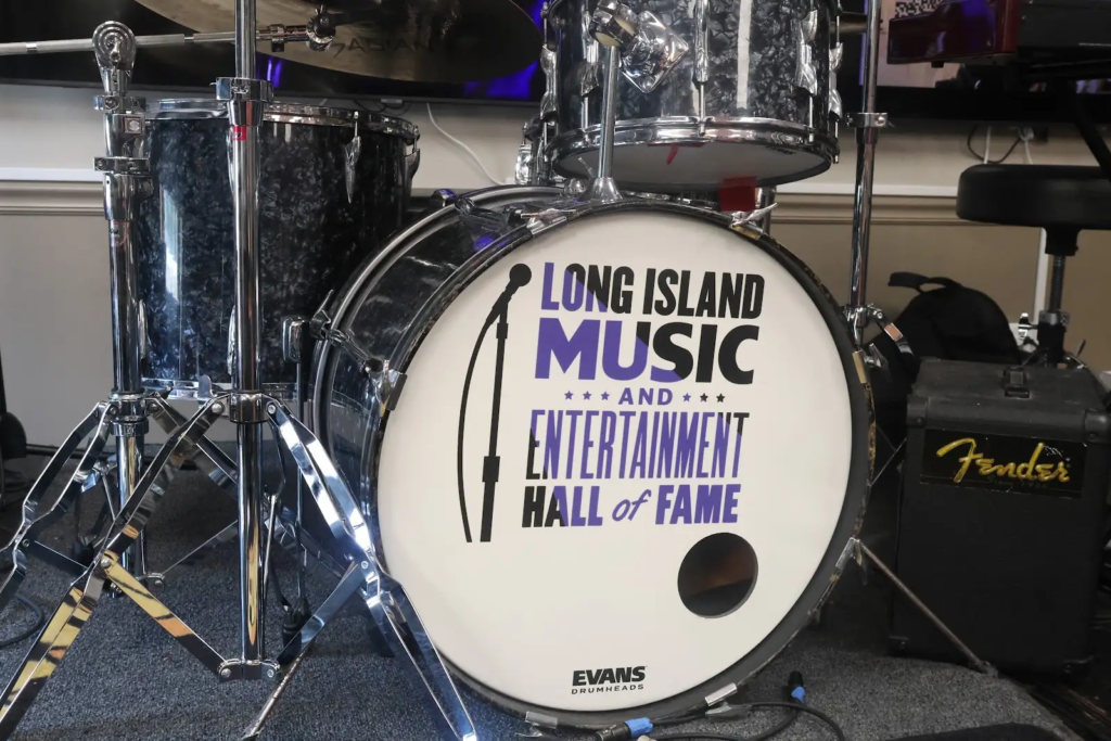 A LIMEHOF drum set. Chris Cabrera/Greene Team, July 29